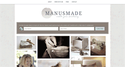 Desktop Screenshot of manusmade.com
